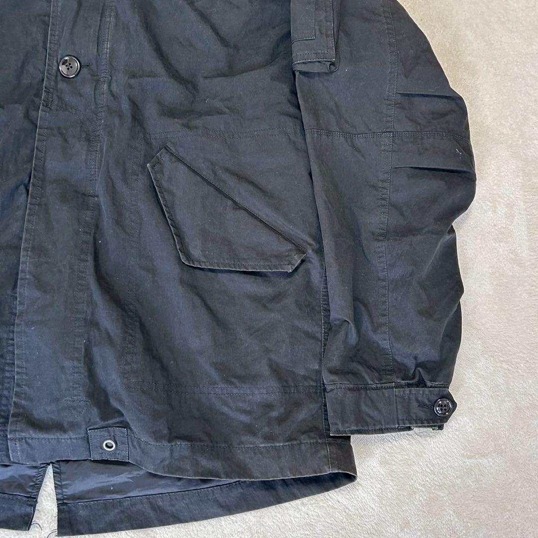 Y2K オールドギャップ GAP モッズコート 鬼ファー ボアライナー付き L