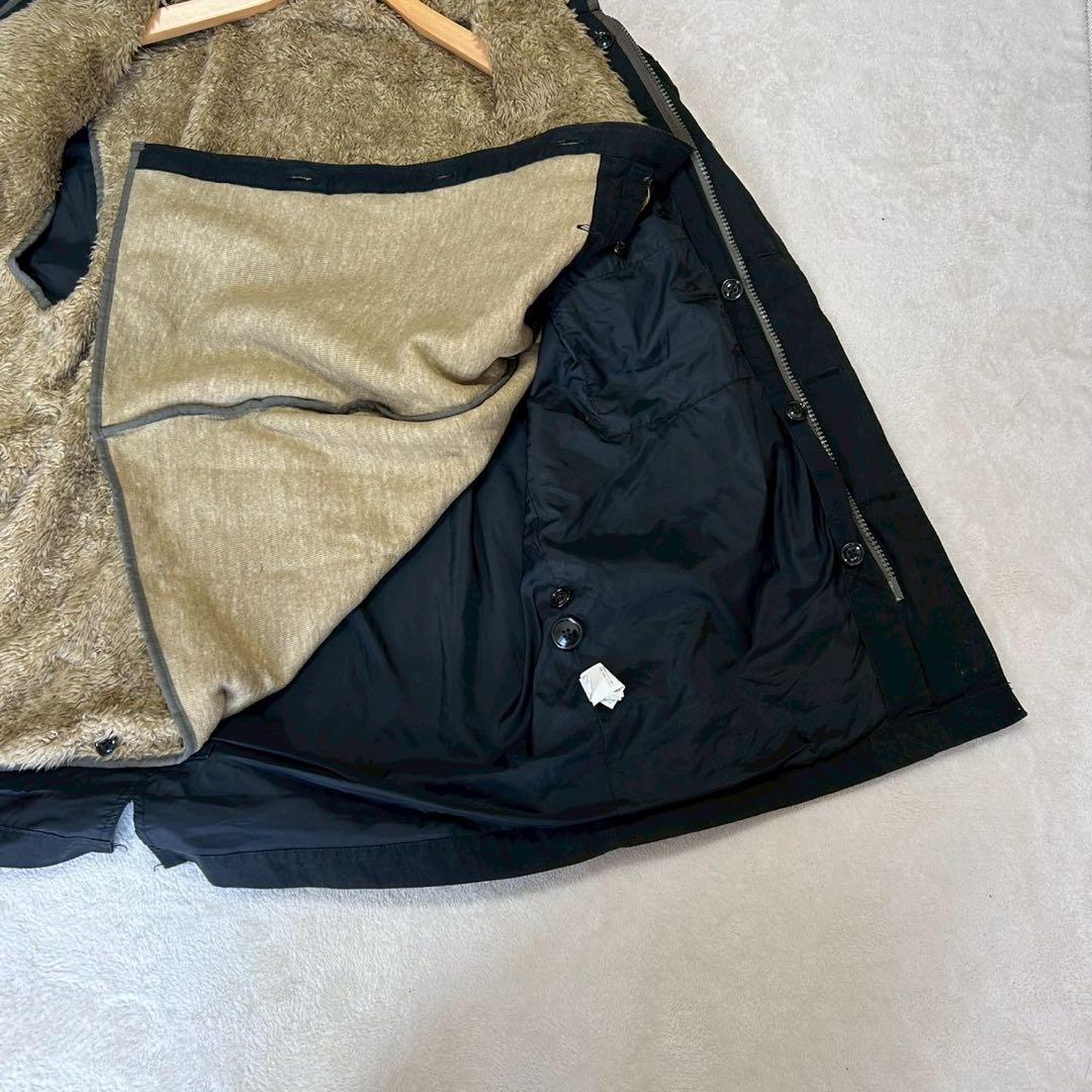 Y2K オールドギャップ GAP モッズコート 鬼ファー ボアライナー付き L