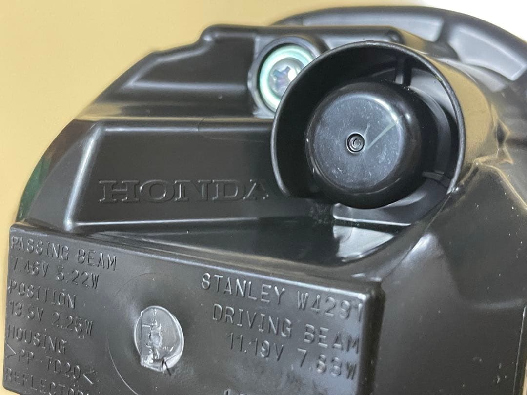 【美品】クロスカブ 110 JA60 純正ヘッドライト コネクタ付き