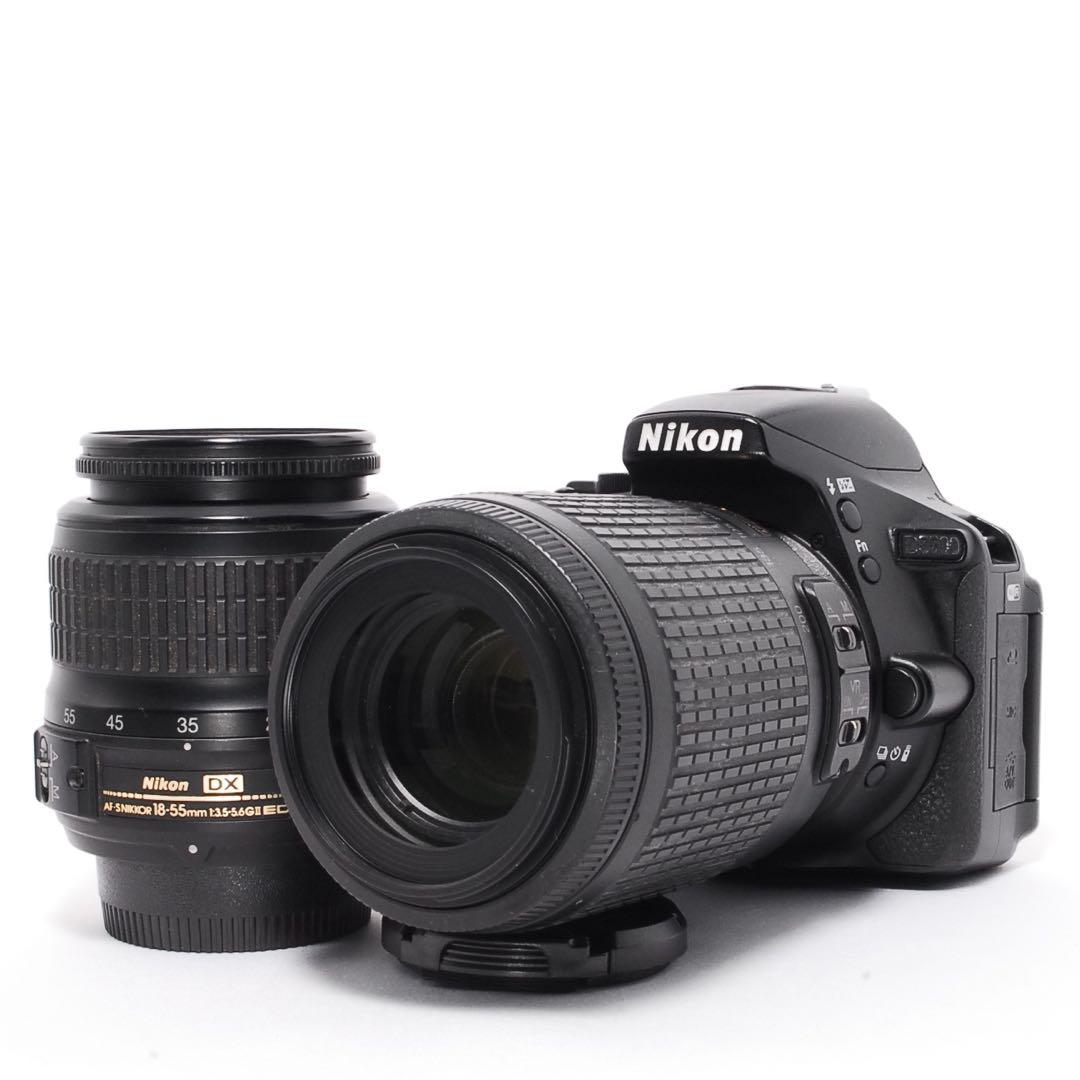 ◆WiFiで転送◆Nikon D5500◆すぐ使える◆一眼レフカメラ◆Wレンズ◆