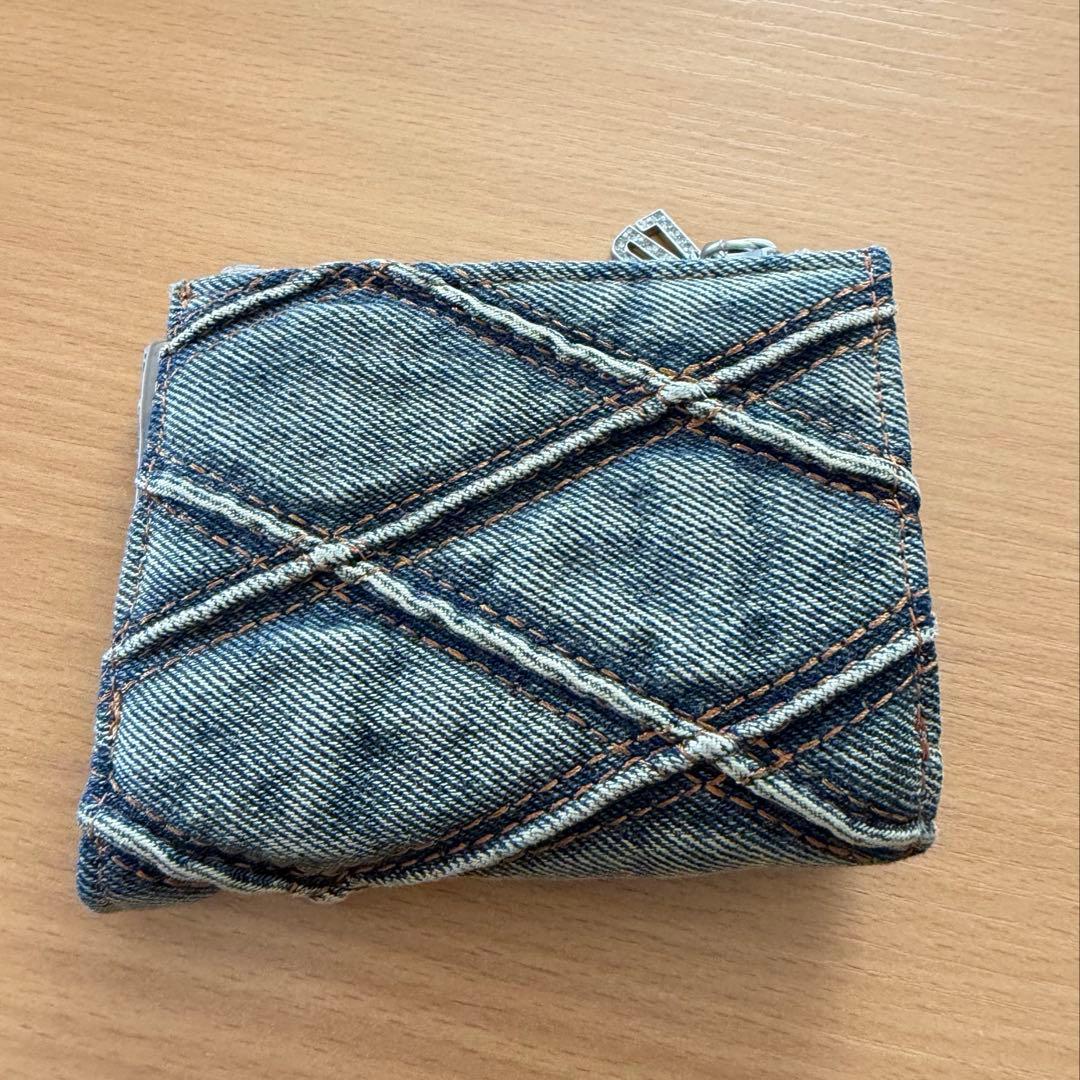 Diesel デニム 二つ折り財布