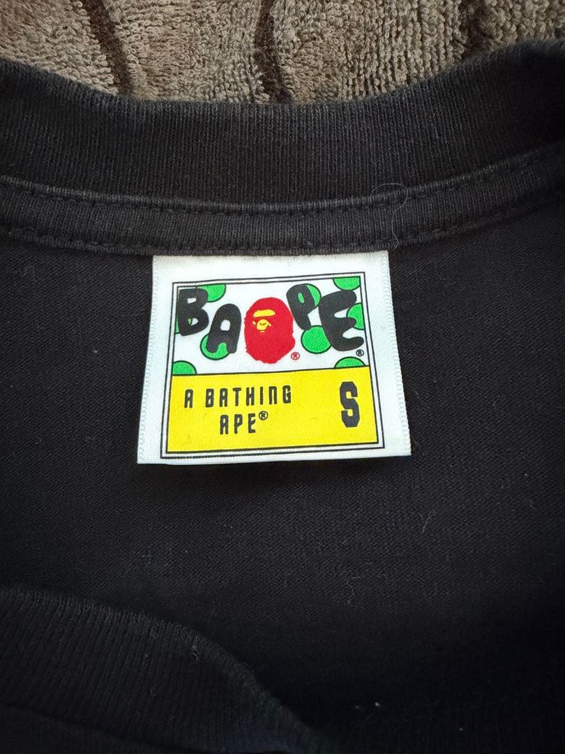 BAPE A BATHING APE ロゴT ブラック swag 00s