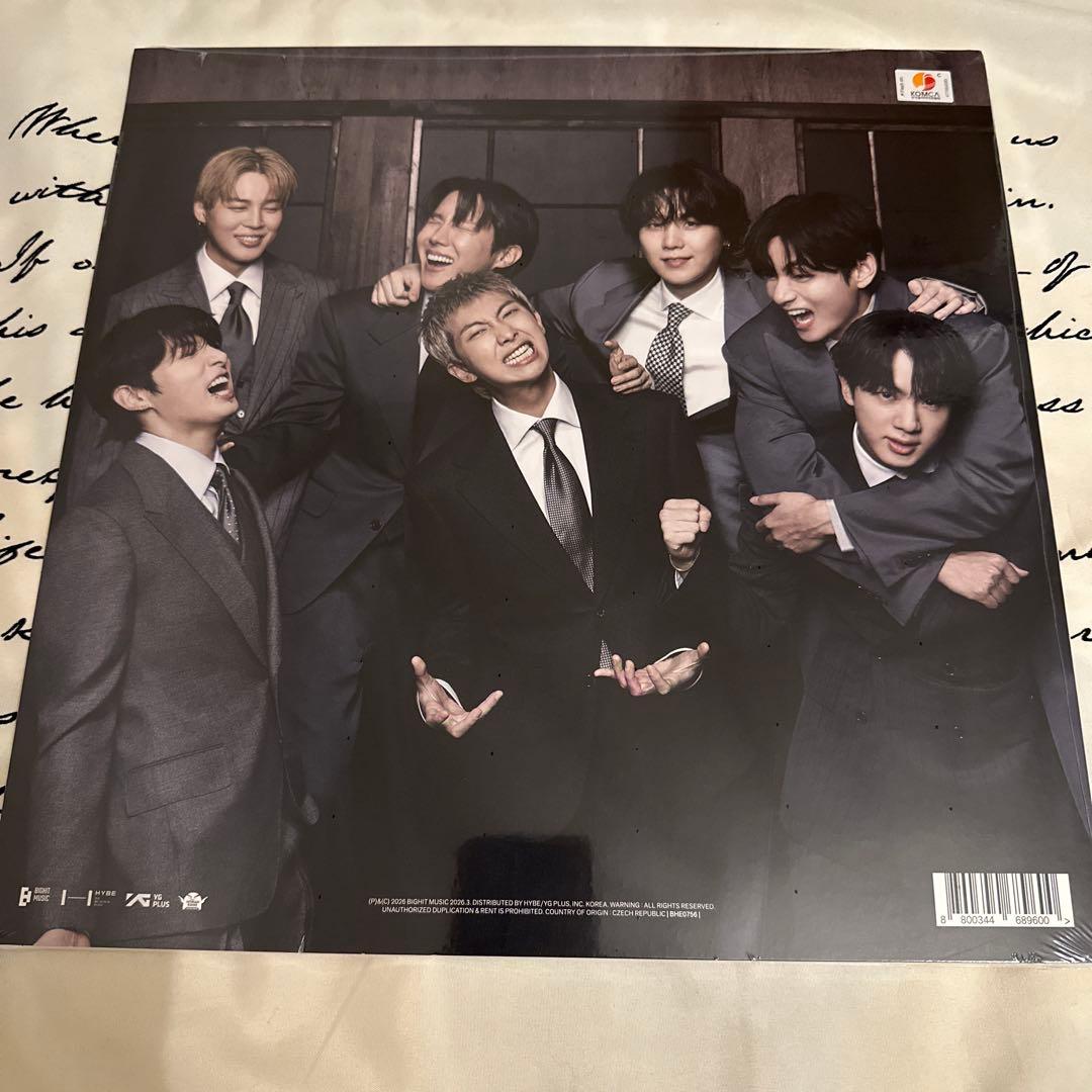 BTS LP vinyl レコード 新品未開封 テテV ARIRANG