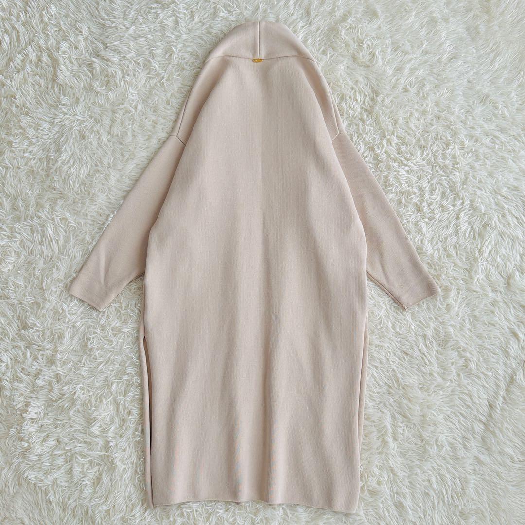 【新品同様】ドゥーズィエムクラス Twinscotton ロングガウン ベージュ