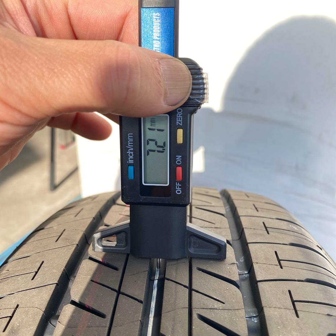 ◇中古バリ溝ブリヂストン205/60R16 2025年製4本90ヴォクシー