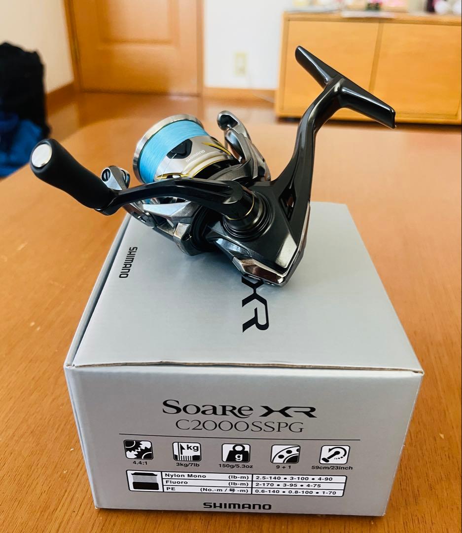 SHIMANO Soare XR C2000SSPG スピニングリール 極美品