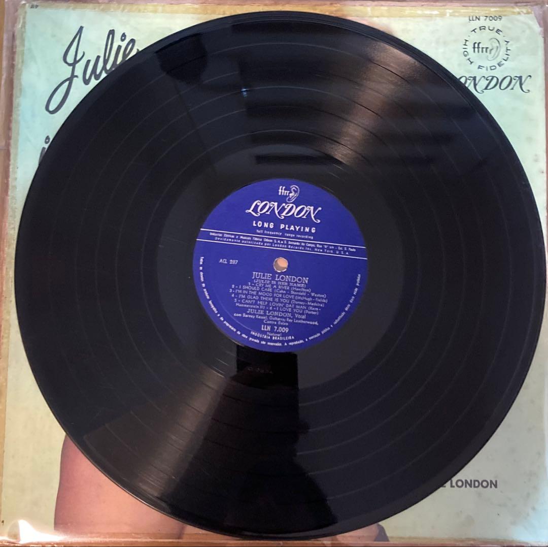 超絶レアブラジルオリジナル初回Julie Is Her Nameレコード
