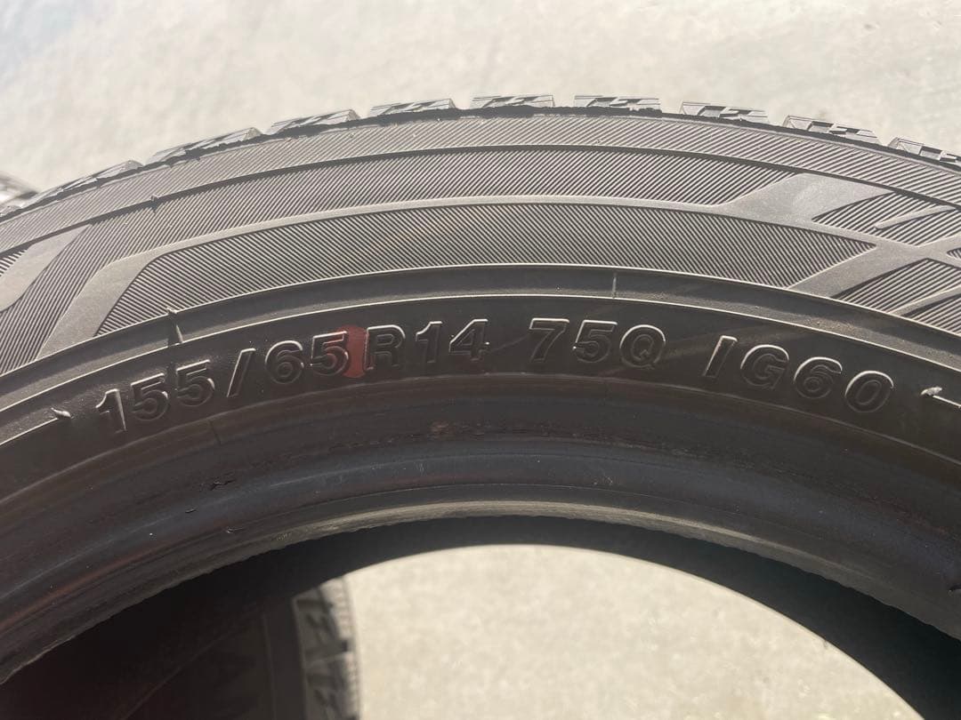 値下げ155/65R14 中古　スタッドレス　4本