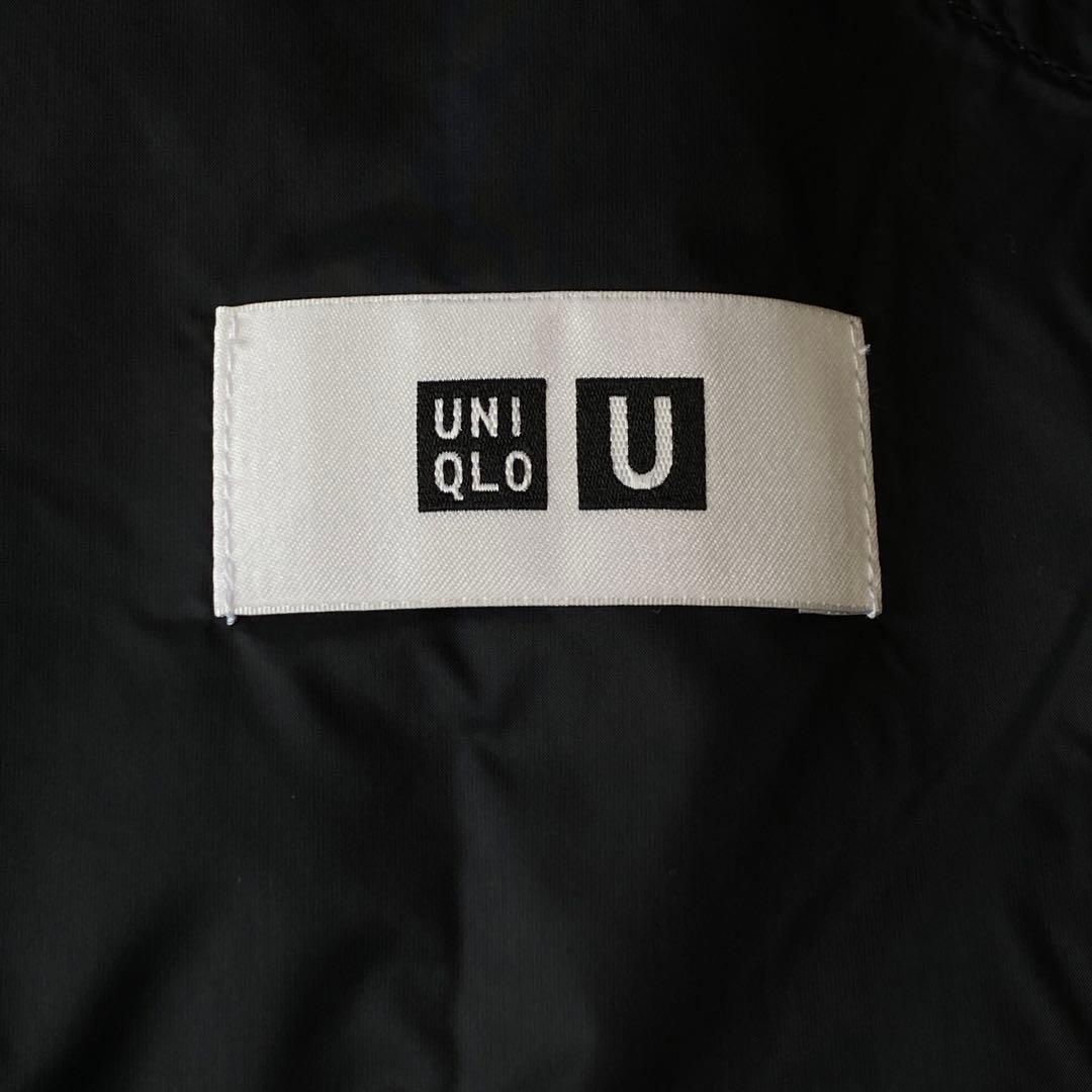 ⭐ほぼ新品❗⭐UNIQLO U パフテックショートブルゾン Ｍ 黒