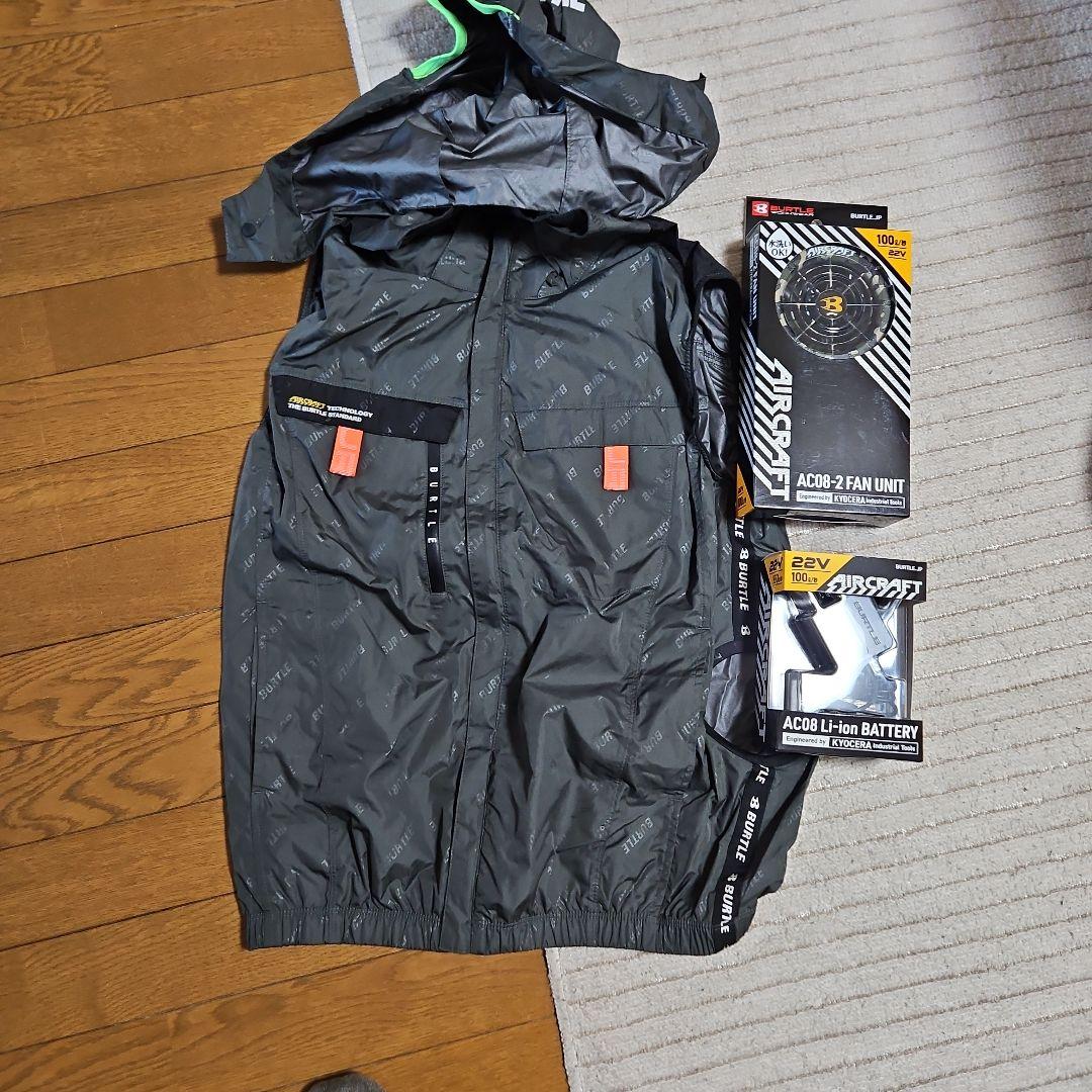 空調服　BURTLE AIRCRAFT 22v ac-08