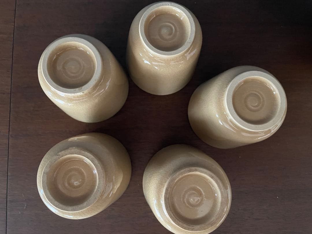 上野焼 第十一代十時窯元 甫硯作 番茶器揃