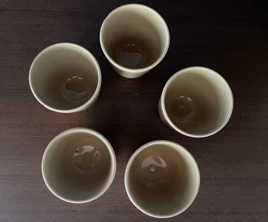 上野焼 第十一代十時窯元 甫硯作 番茶器揃