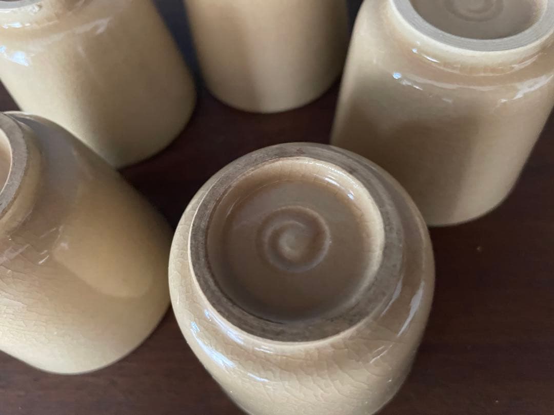 上野焼 第十一代十時窯元 甫硯作 番茶器揃
