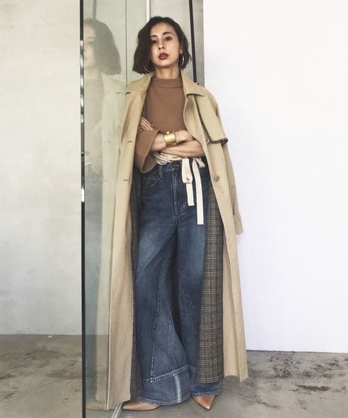 あんち♡ページ【AMERI VINTAGE 】リバーシブル トレンチコート