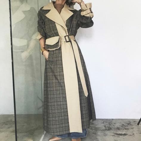 あんち♡ページ【AMERI VINTAGE 】リバーシブル トレンチコート