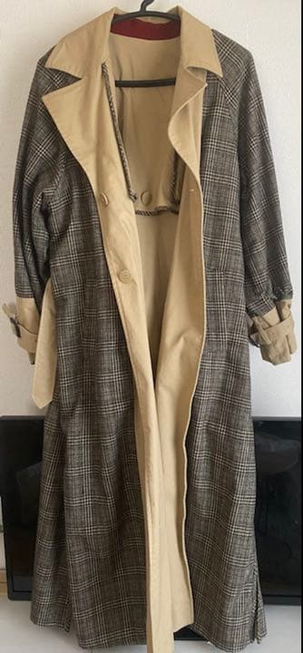 あんち♡ページ【AMERI VINTAGE 】リバーシブル トレンチコート