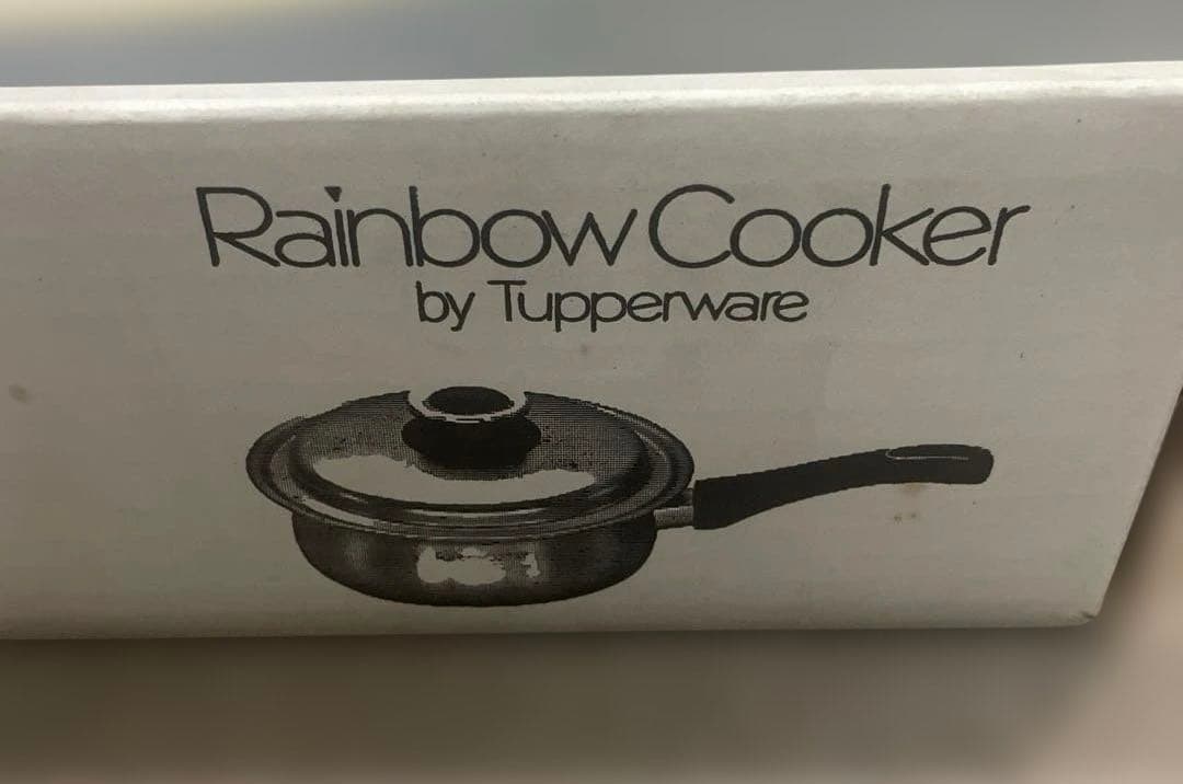 タッパーウェア レインボークッカー 新品 19cm 片手鍋