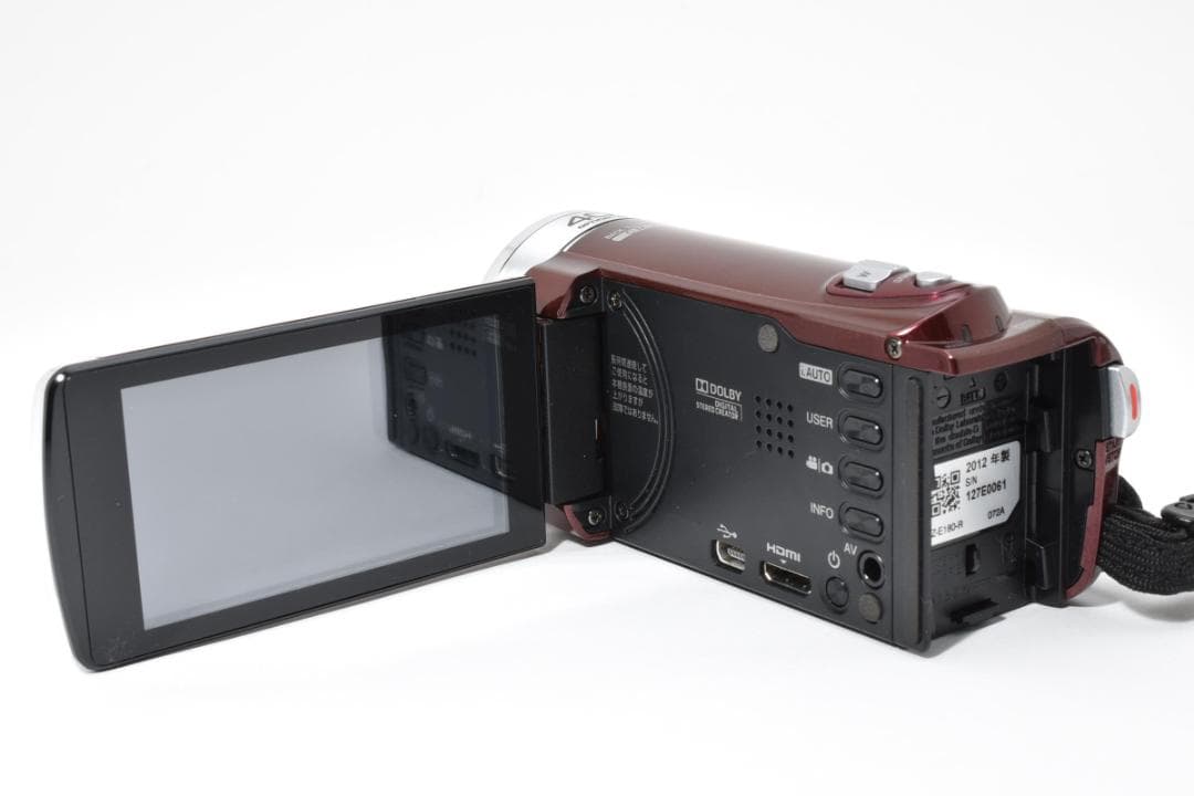 美品　JVC GZ-E180 フルHD ビデオカメラ 備品完備　＃684