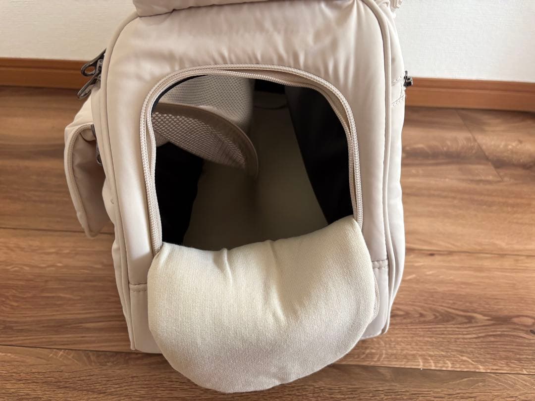 【美品】【期間限定価格】ssoook スリングバッグ ベージュ Lサイズ