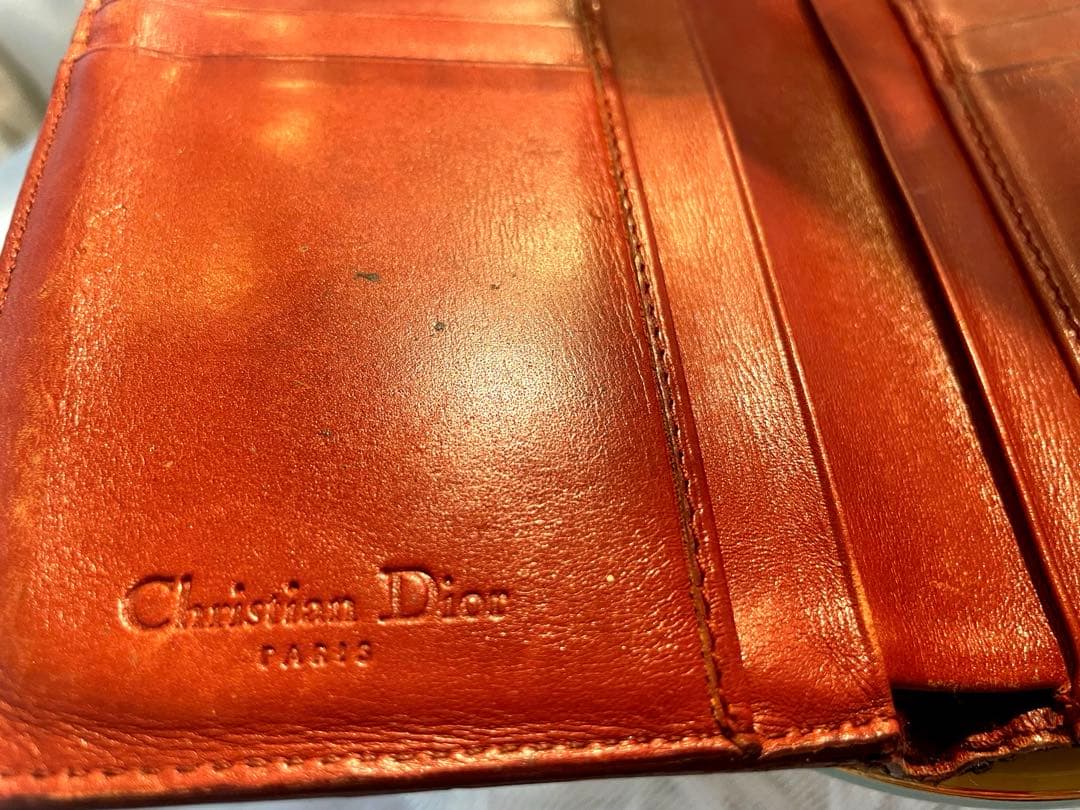 ドラ様御専用でございます。♥️レアなDior レオパード柄 二つ折り財布