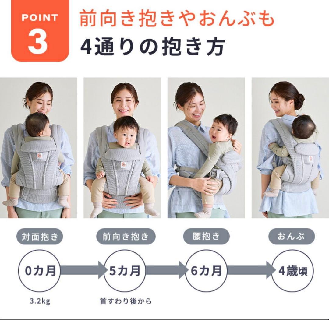 【新品・未使用】【最上位モデル】ergobaby Omni Deluxe