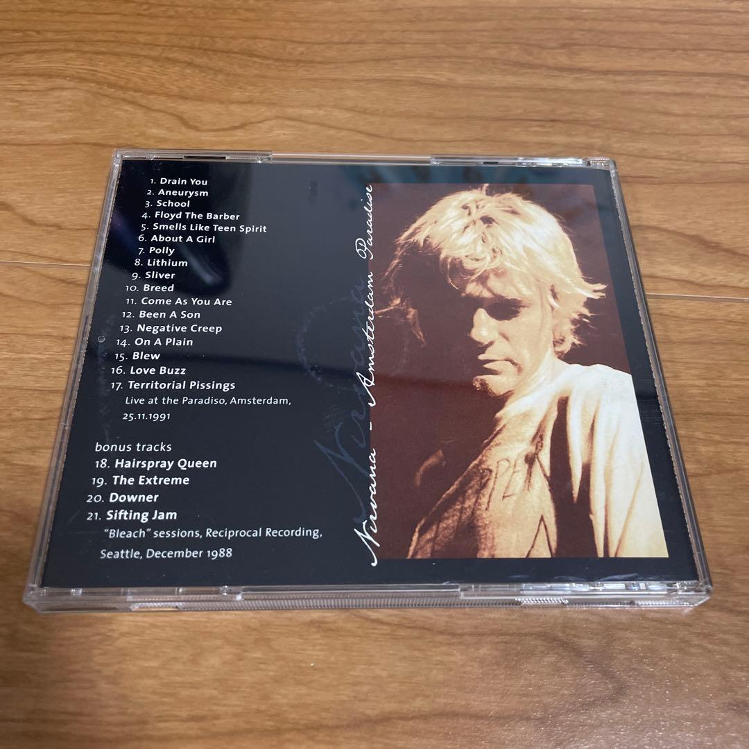 洋楽 Nirvana1991 1988 Amsterdam Paradise CD