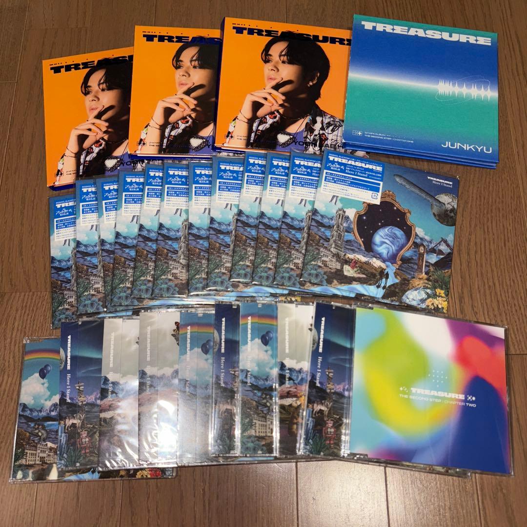 treasure アルバム CD まとめ売り おまけあり カプホ トレカ
