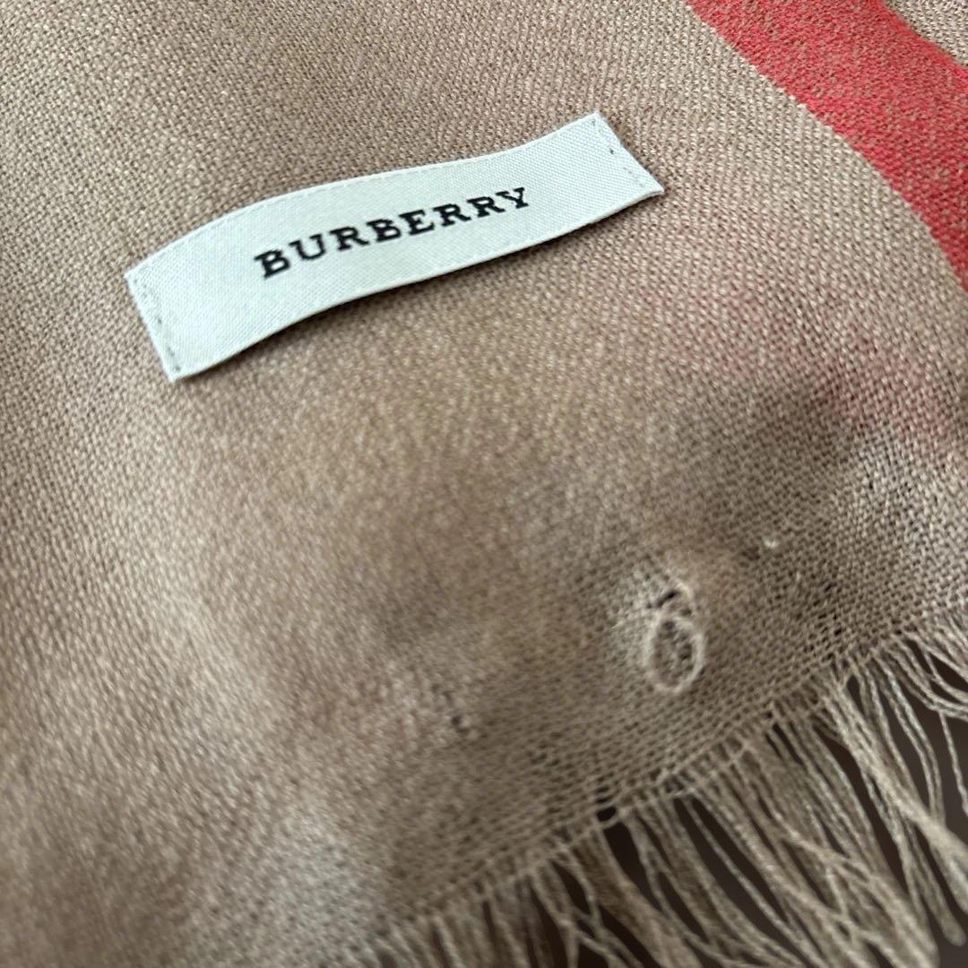 BURBERRY チェック柄ストール