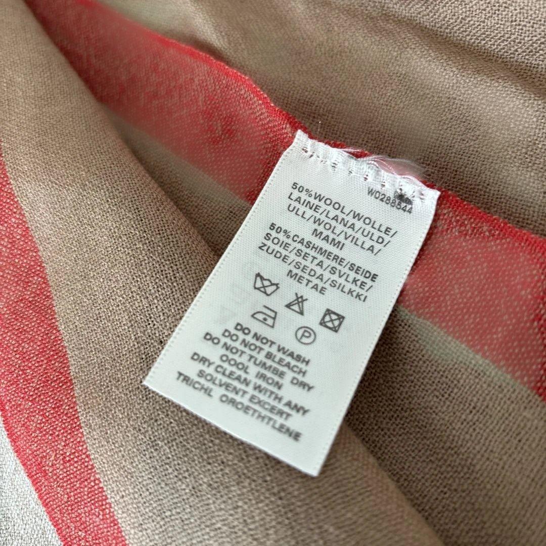BURBERRY チェック柄ストール