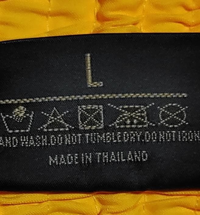 【Fairtex】ムエタイトランクス イエロー サイズ L フェアテックス