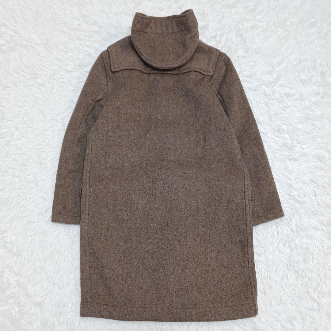 ✨美品✨グローバーオール　ダッフルコート　モカブラウン　チェック　USA 36