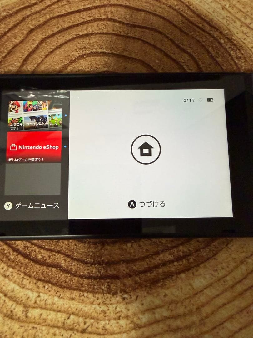 Nintendo Switch ニンテンドースイッチ本体　グレー①
