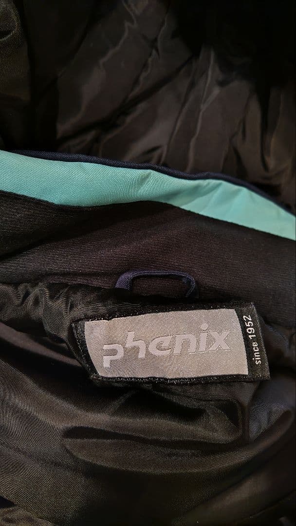 Phenix スキーウェア 子ども用 ネイビー/ミント