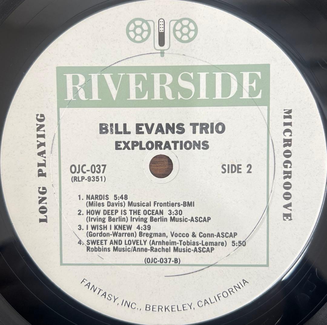 【LP/US盤】Bill Evans / Explorations