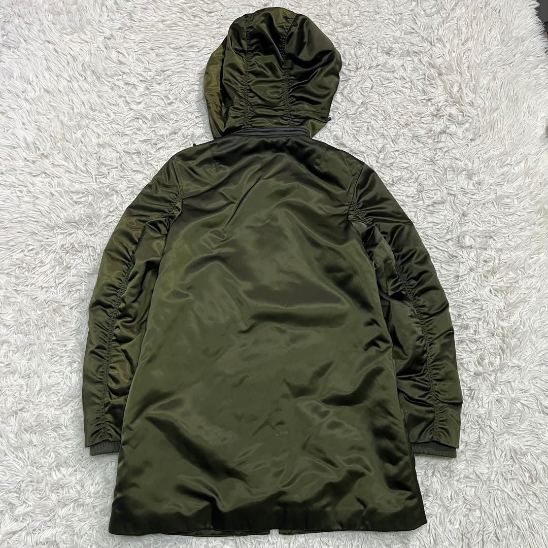 【美品】Acne Studios アクネステュディオ　コート　フード　グリーン