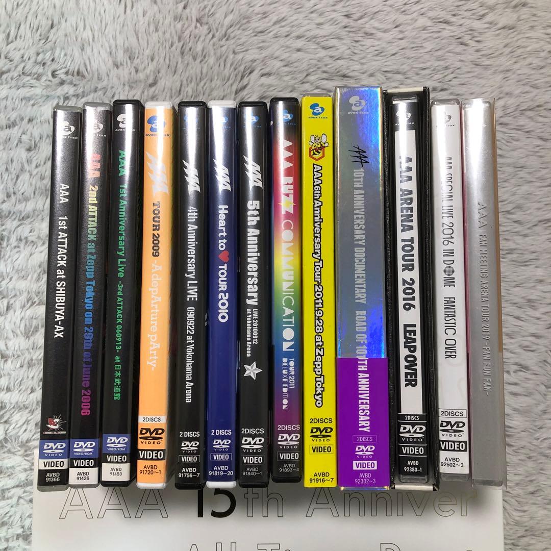 AAA ライブDVD & ベストアルバム14作品 まとめ売り