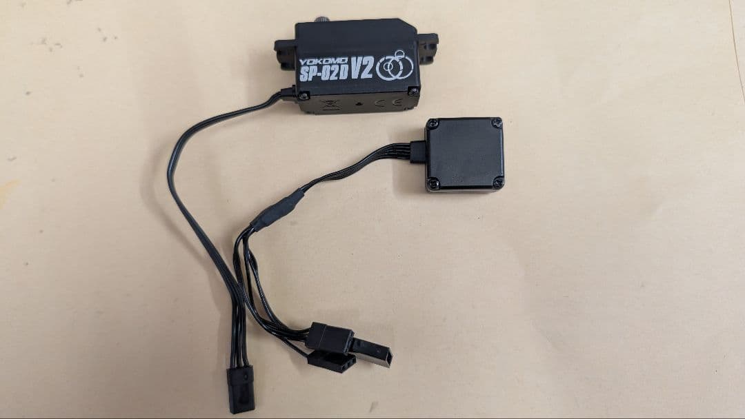 YOKOMO ドリフト用サーボ&ジャイロ　SP-02D V2 YG-302