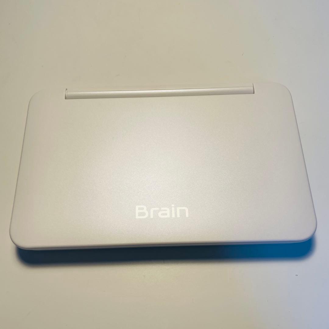 SHARP 電子辞書 Brain PW-H8100 ホワイト 専用ケース付き