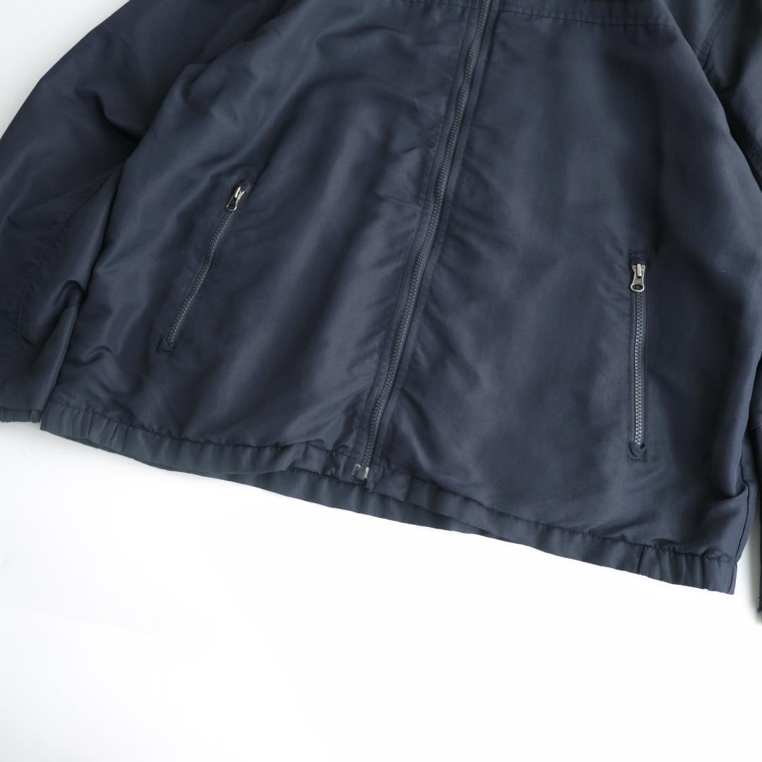 EDDIE BAUER 00s ウォームアップジャケット 紺 XL.