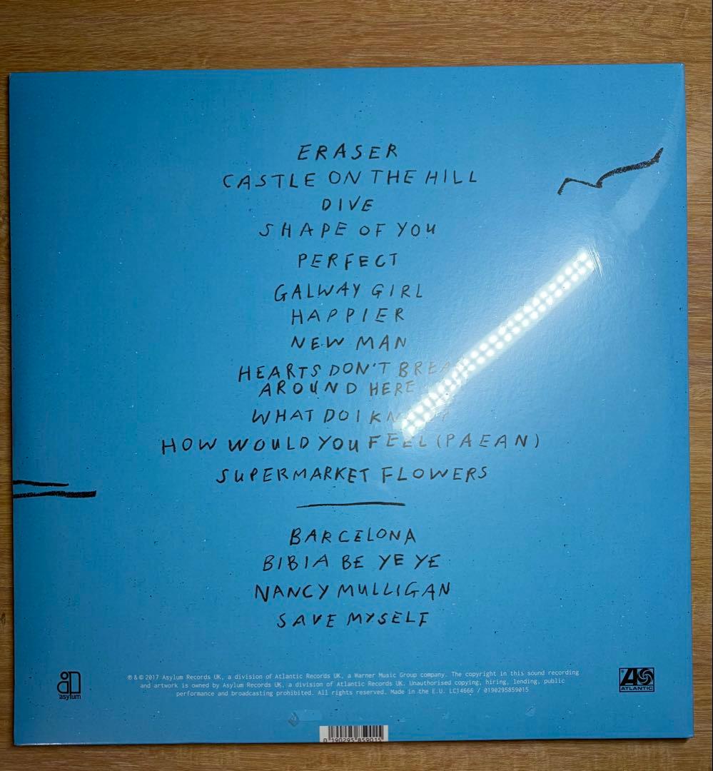 レコード Bruno Mars Ed Sheeran Taylor Swift
