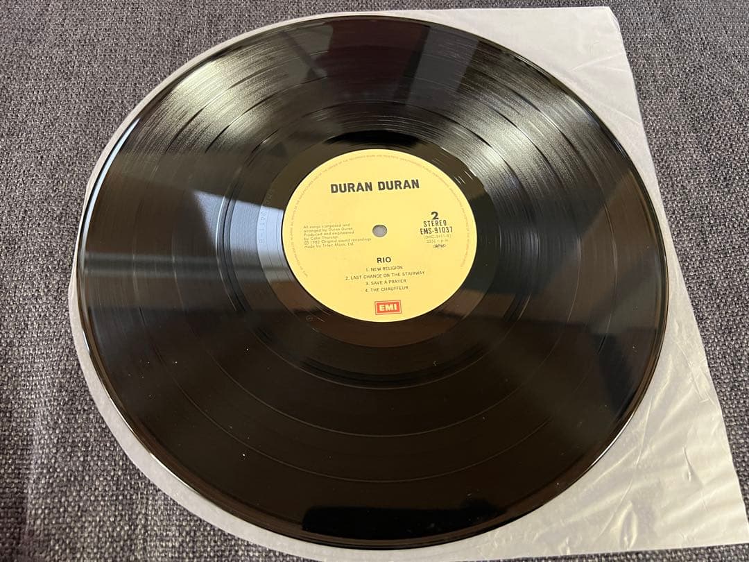 1982年 帯付 Duran Duran Rio EMS-91037 LP洋楽