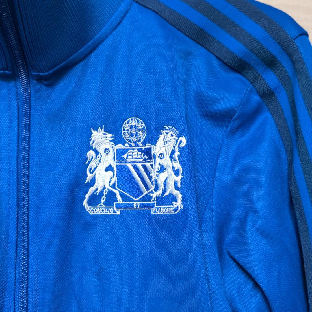 adidas 青 マンチェスターユナイテッド　ジョージベスト