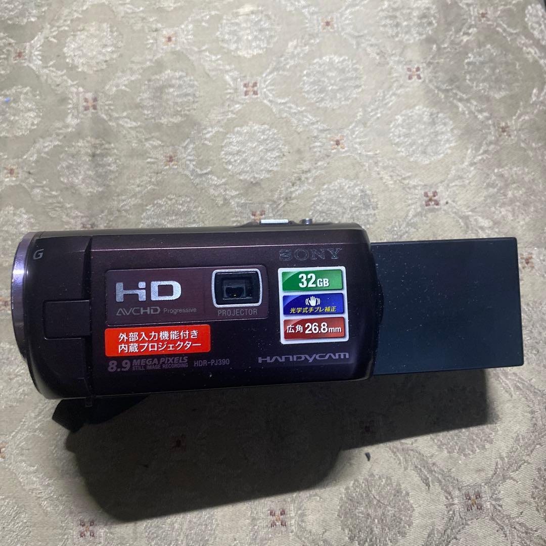 SONY HDR-PJ390 ビデオカメラ 本体
