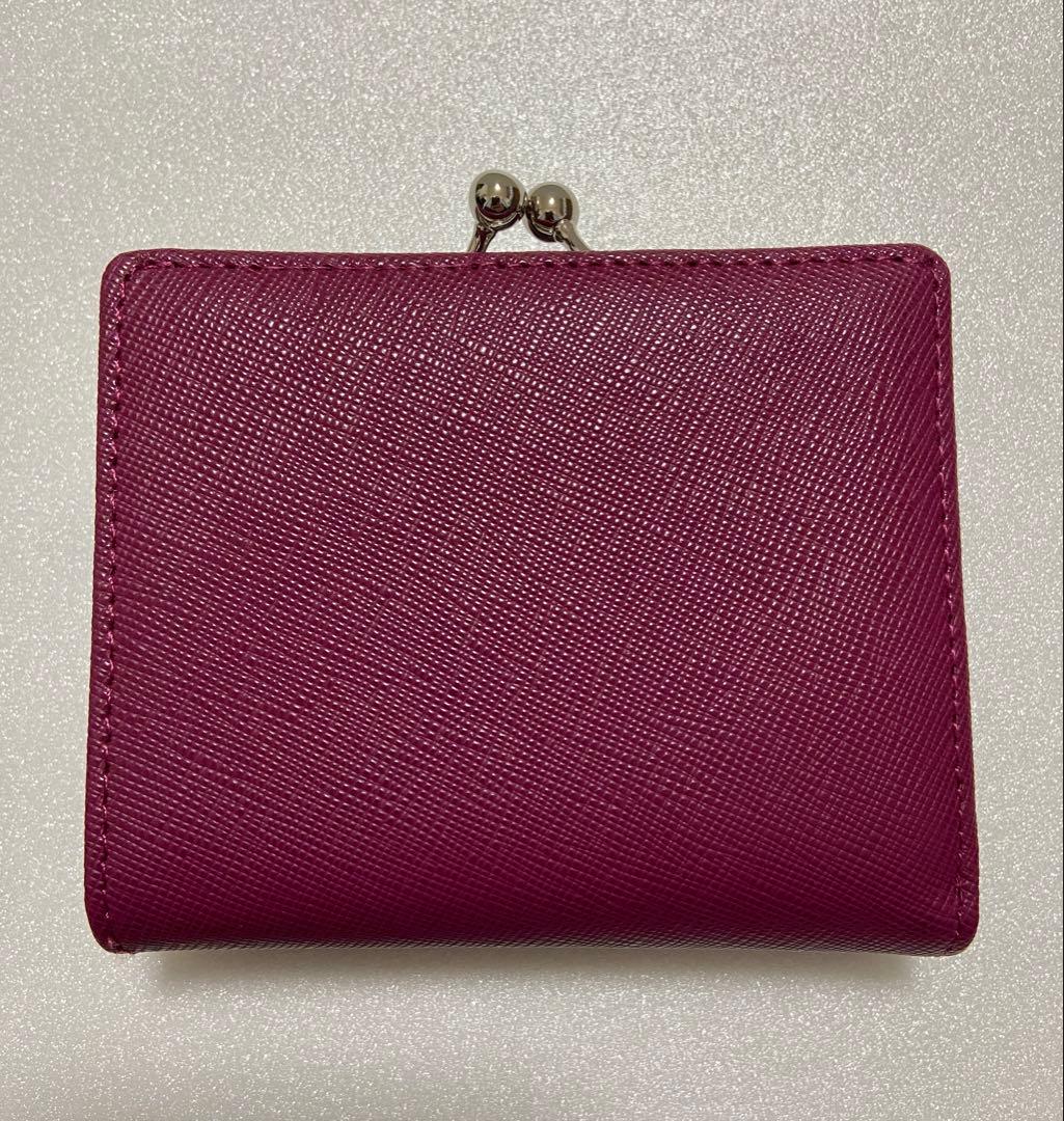 【新品未使用】Vivienne Westwood 二つ折り財布　エンジ