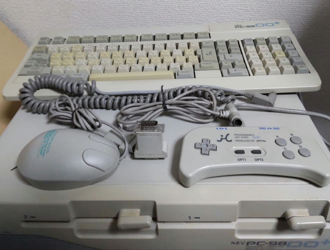 s*h様 PC-98Do+ 本体 & 純正FD＆マウス＆専用KB＆専用アダプタ＆