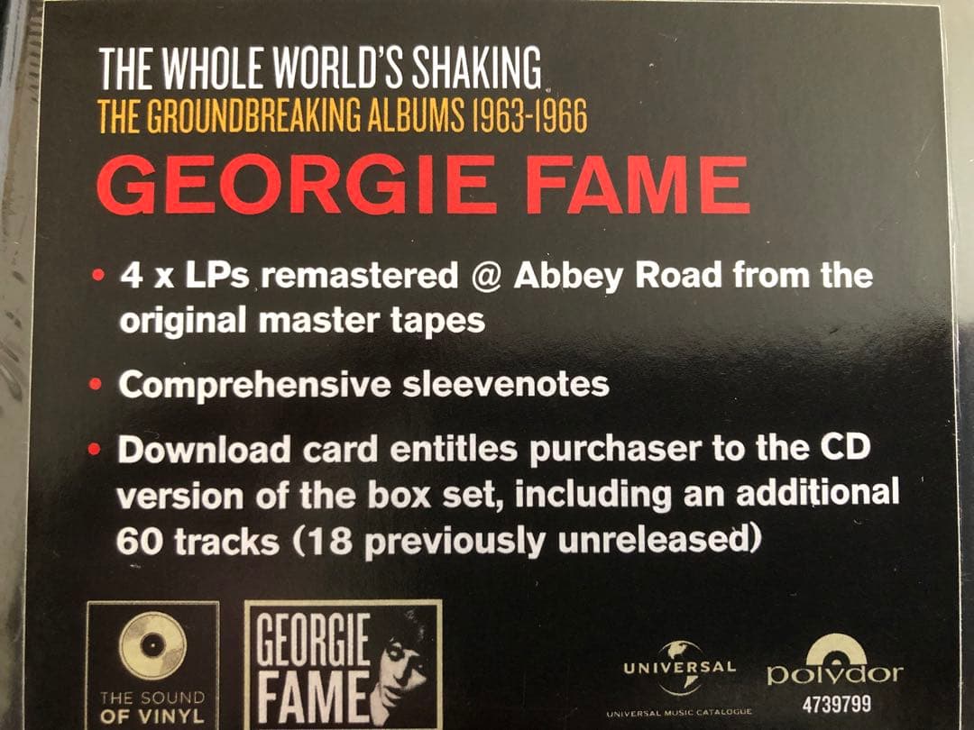 IE FAME 初期4LP アナログBOX SET+1LP