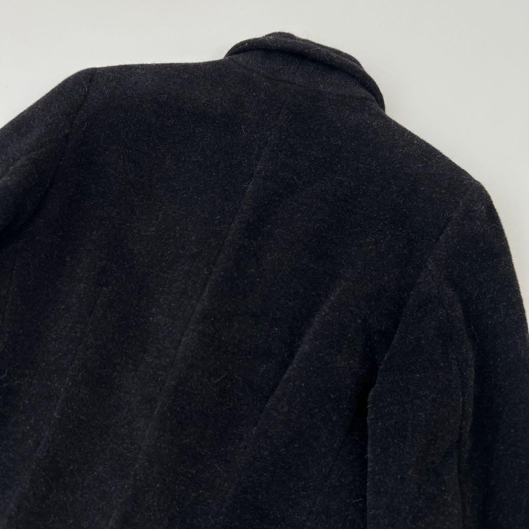 美品　agnes b. アニエスベー　テーラードジャケット　アルパカ　コート　2