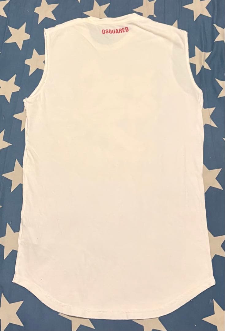 DSQUARED2 BAD KITTY ノースリーブTシャツ
