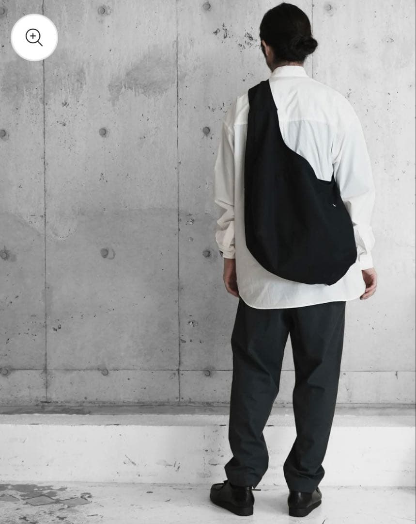 【mù_ 】 POSTMAN BAG / BLACK