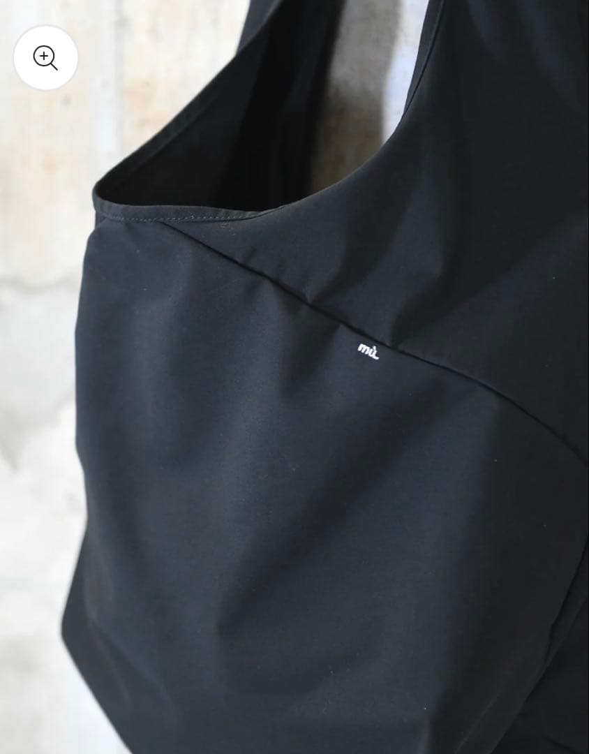 【mù_ 】 POSTMAN BAG / BLACK